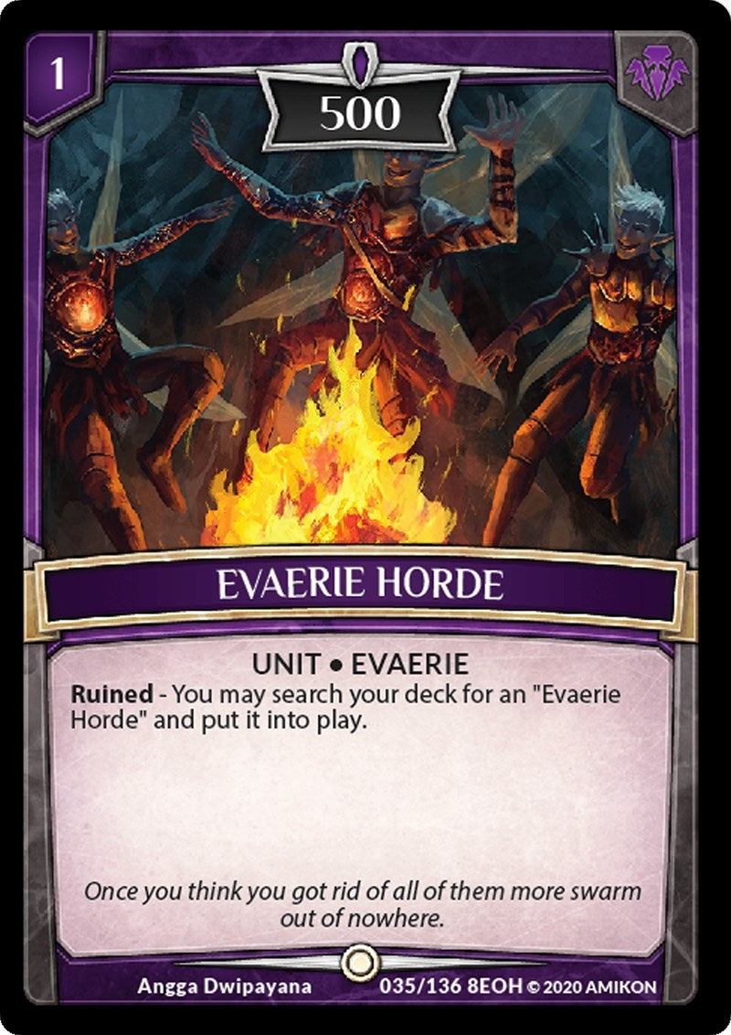 Evaerie Horde (35) [EOH] - Argent Saga TCG Single