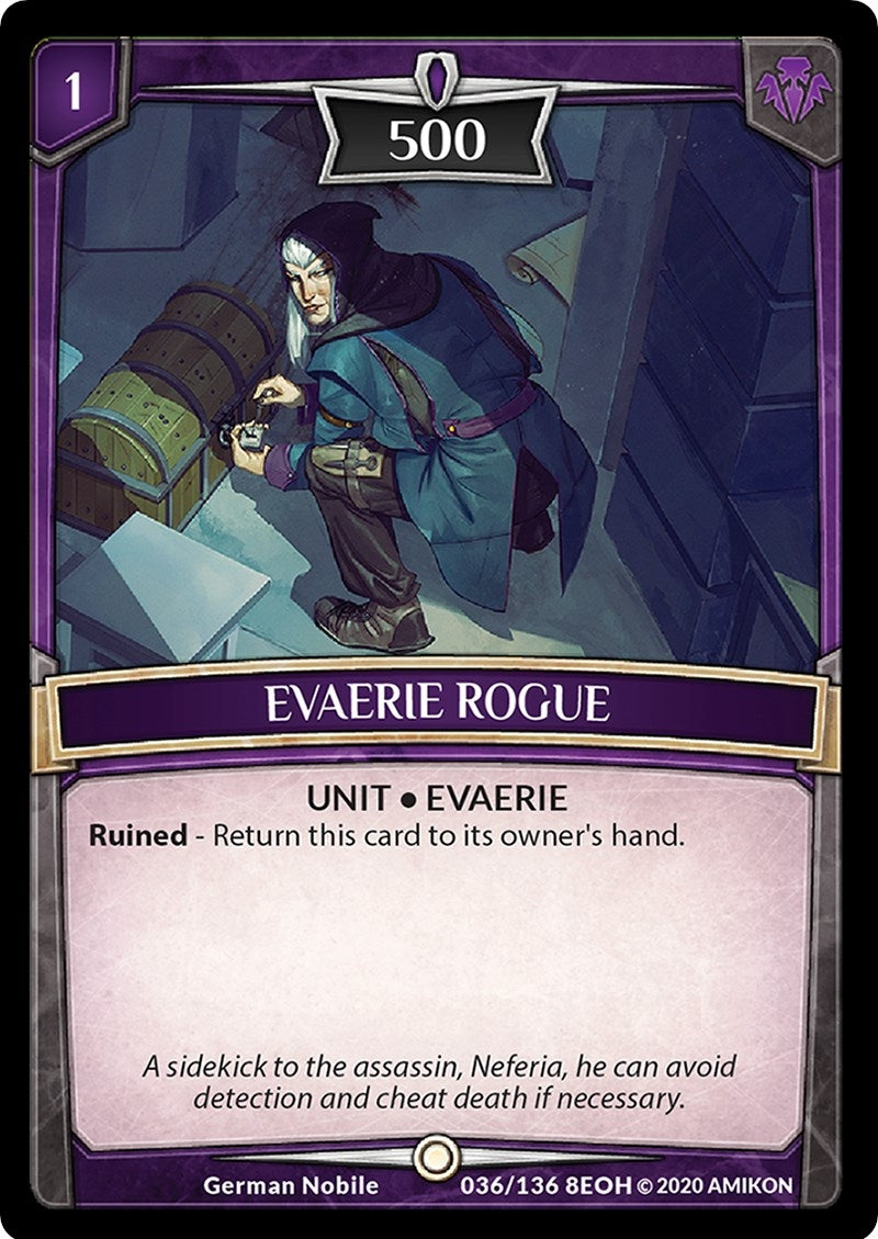 Evaerie Rogue (36) [EOH] - Argent Saga TCG Single