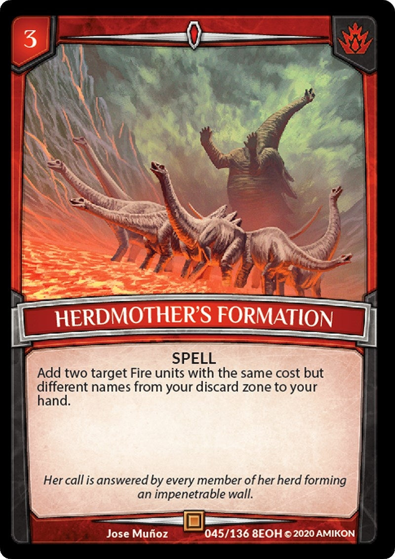 Herdmother’s Formation (45) [EOH] - Argent Saga TCG Single