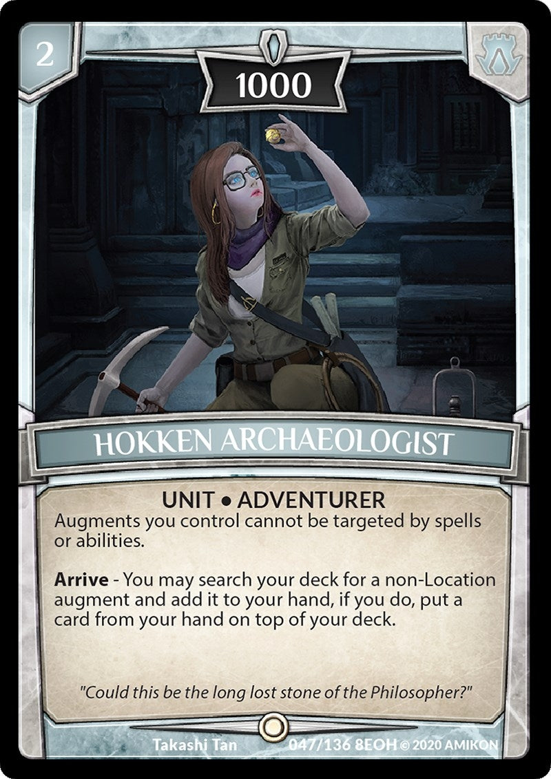 Hokken Archaeologist (47) [EOH] - Argent Saga TCG Single