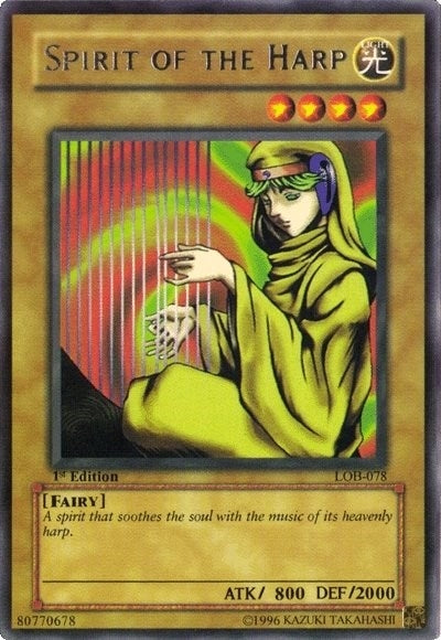 Spirit of the Harp (78) (LOB) - YuGiOh Single