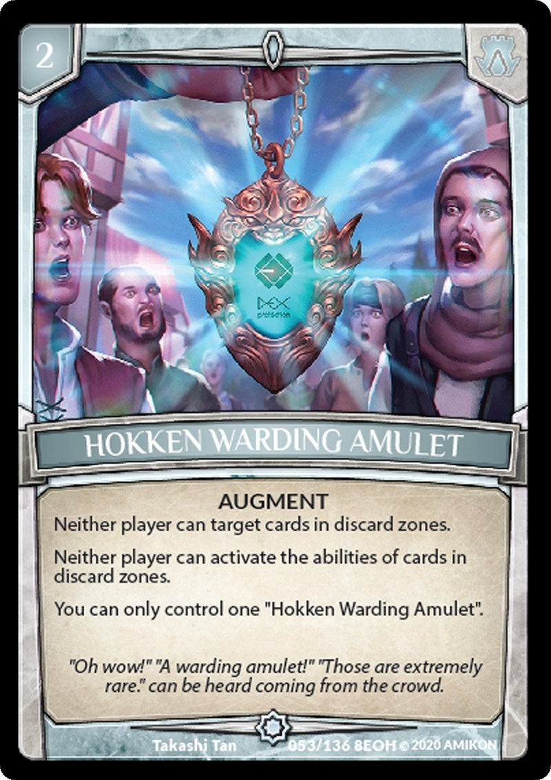 Hokken Warding Amulet (53) [EOH] - Argent Saga TCG Single
