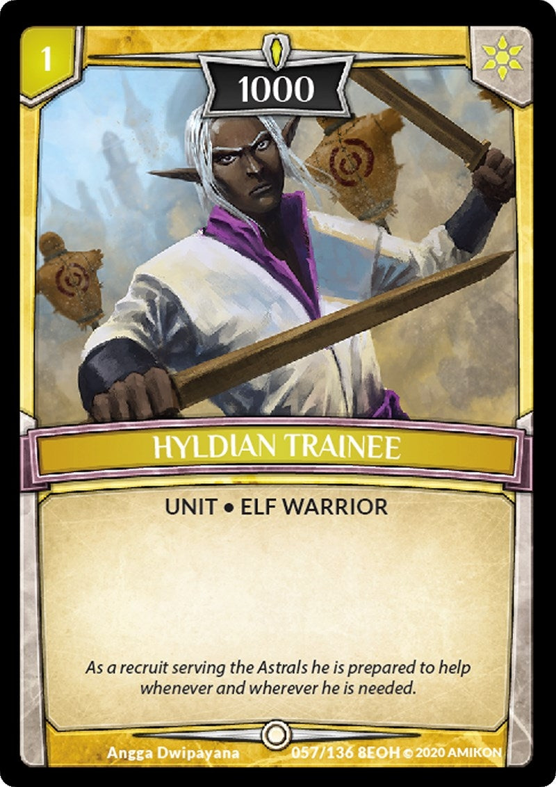 Hyldian Trainee (57) [EOH] - Argent Saga TCG Single