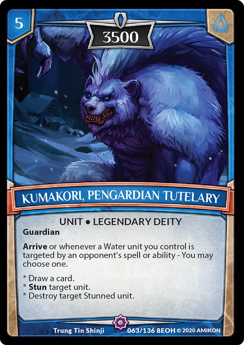 Kumakori Pengardian Tutelary (63) [EOH] - Argent Saga TCG Single