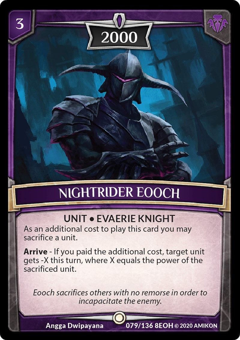 Nightrider Eooch (79) [EOH] - Argent Saga TCG Single