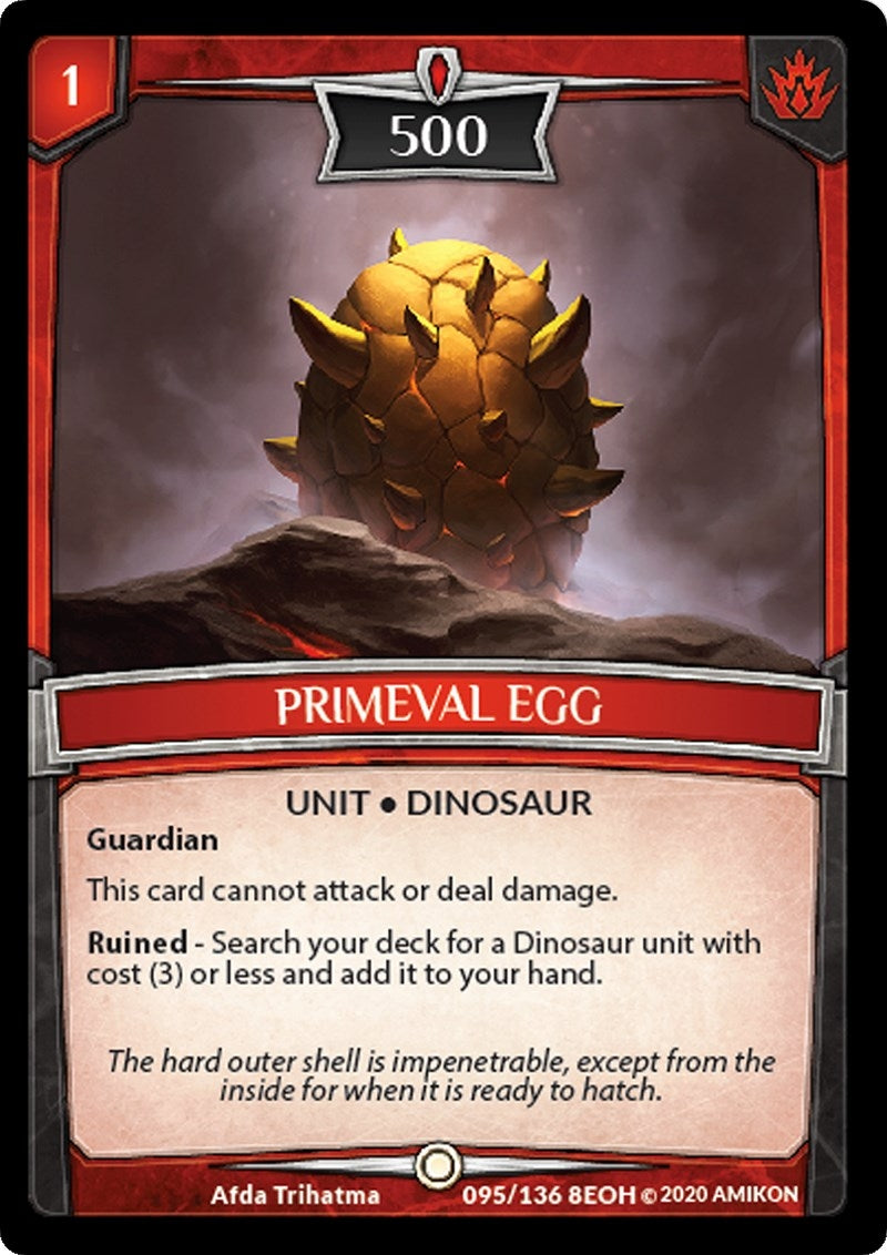 Primeval Egg (95) [EOH] - Argent Saga TCG Single