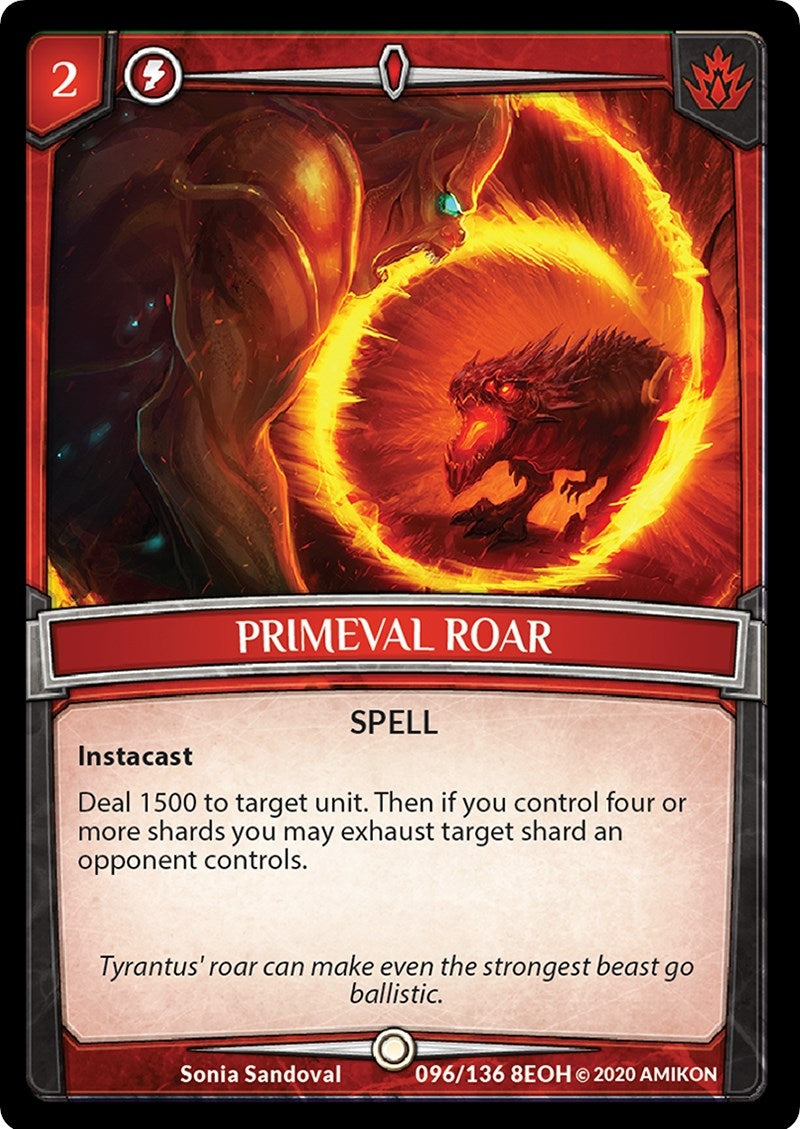 Primeval Roar (96) [EOH] - Argent Saga TCG Single