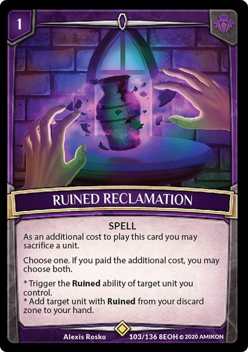 Ruined Reclamation (103) [EOH] - Argent Saga TCG Single