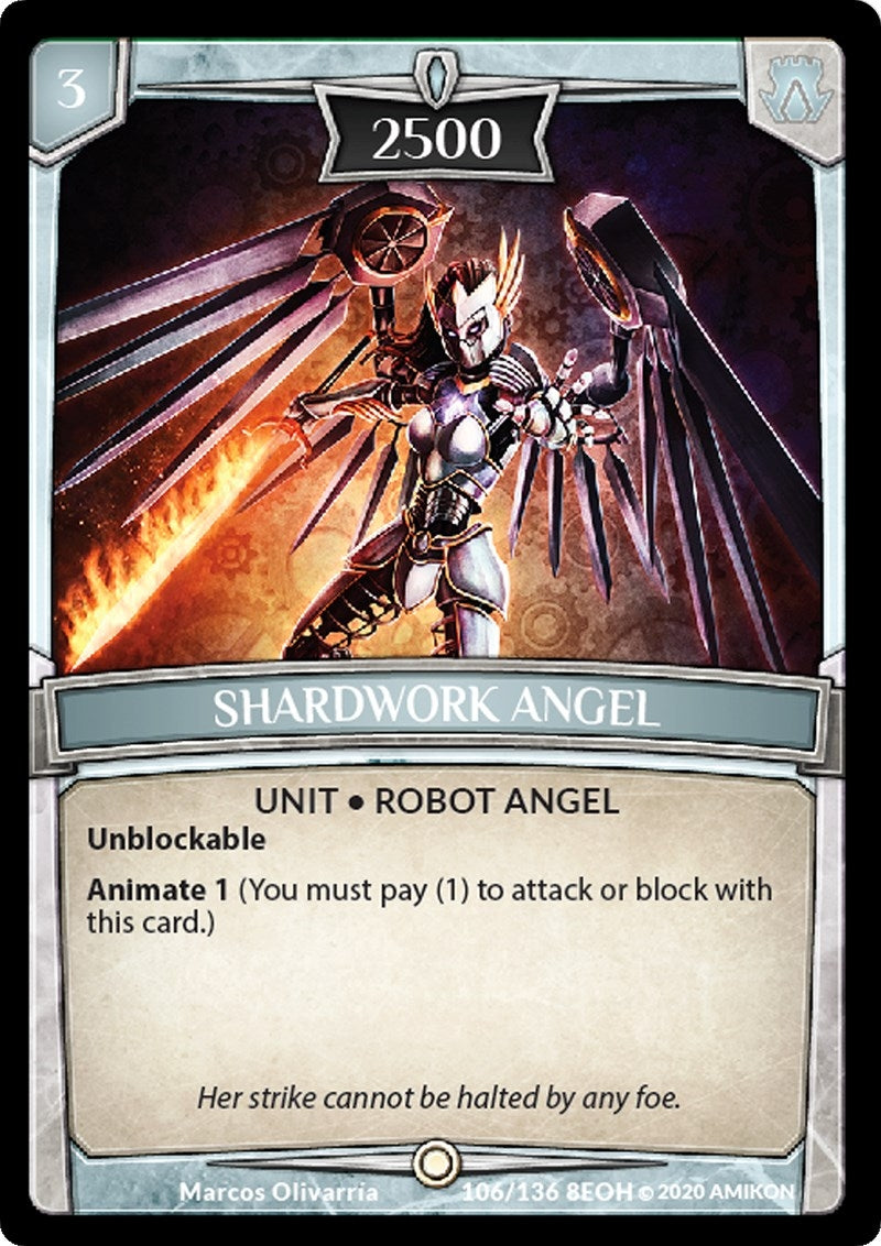 Shardwork Angel (106) [EOH] - Argent Saga TCG Single