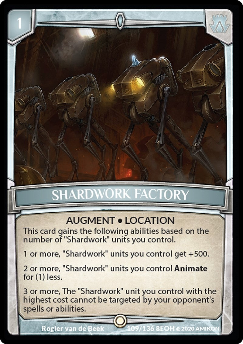 Shardwork Factory (109) [EOH] - Argent Saga TCG Single