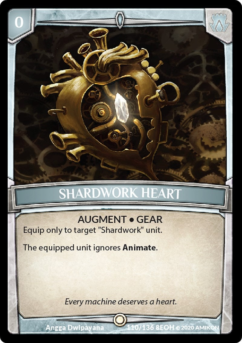 Shardwork Heart (110) [EOH] - Argent Saga TCG Single