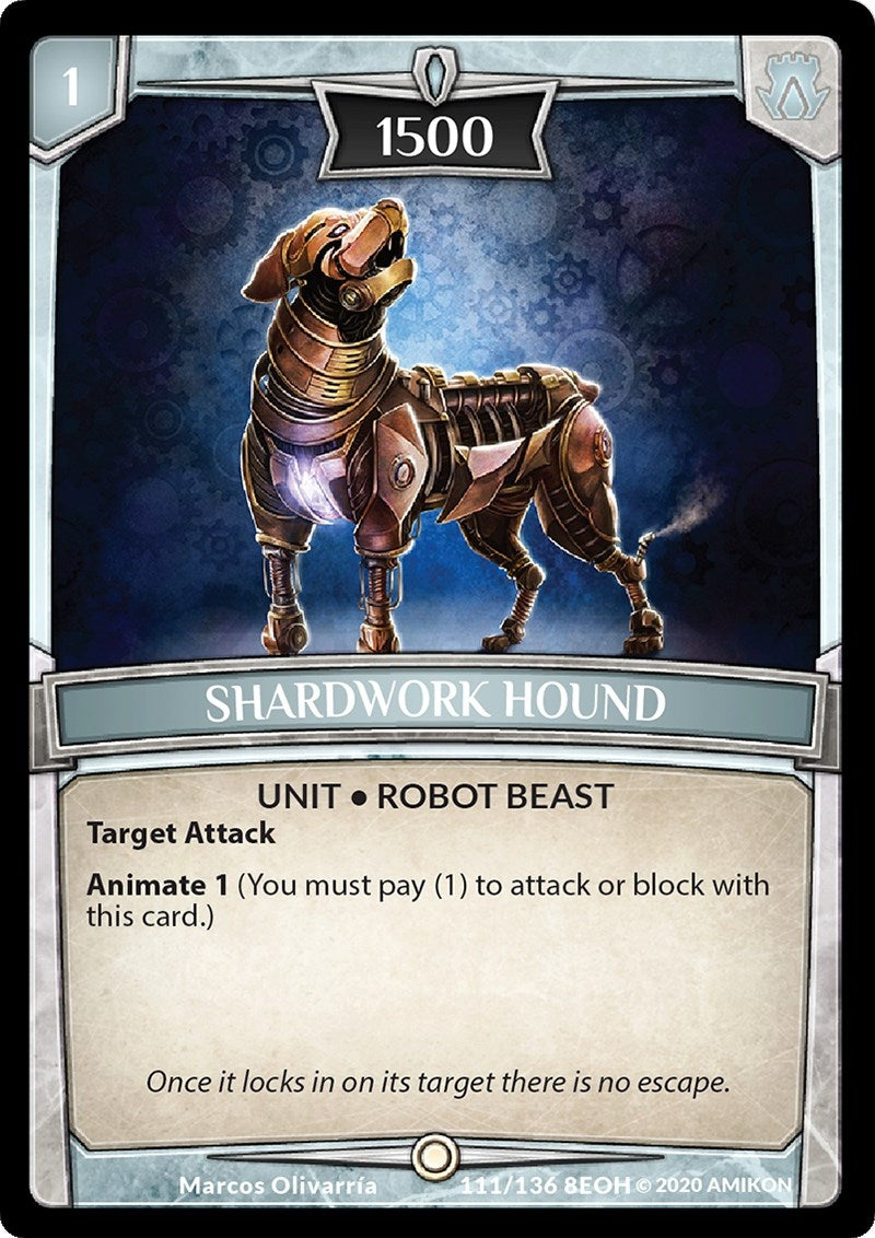Shardwork Hound (111) [EOH] - Argent Saga TCG Single