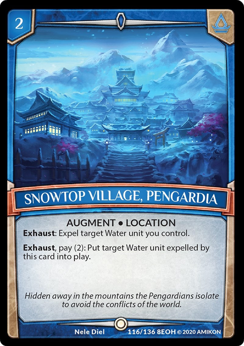Snowtop Village Pengardia (116) [EOH] - Argent Saga TCG Single