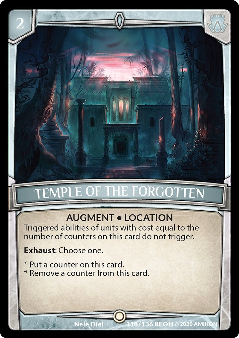 Temple of the Forgotten (118) [EOH] - Argent Saga TCG Single