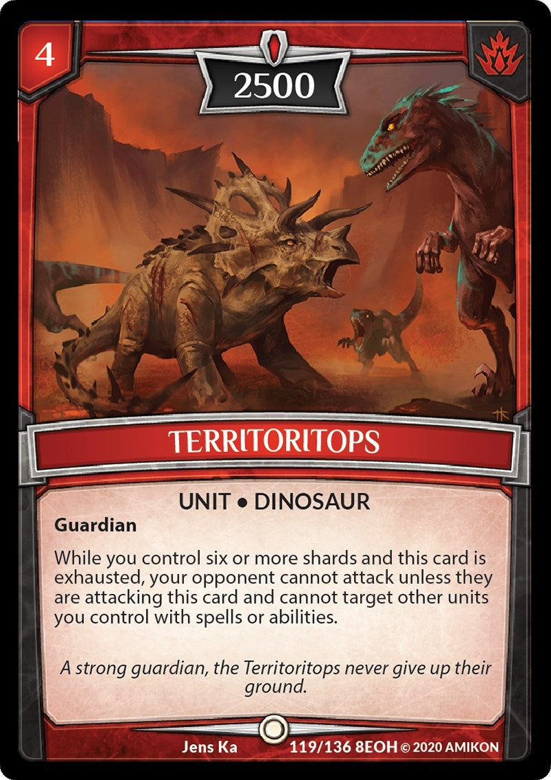 Territoritops (119) [EOH] - Argent Saga TCG Single