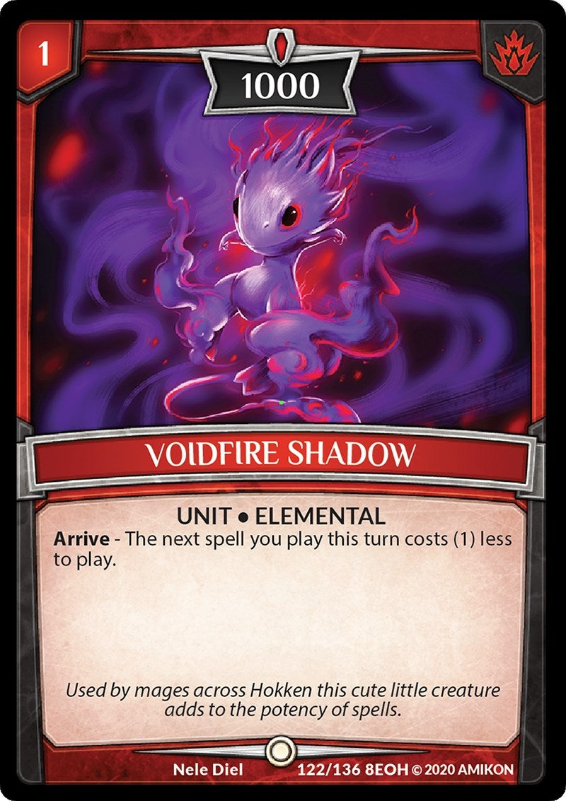 Voidfire Shadow (122) [EOH] - Argent Saga TCG Single