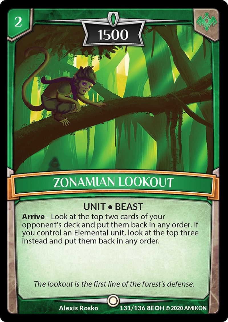 Zonamian Lookout (131) [EOH] - Argent Saga TCG Single