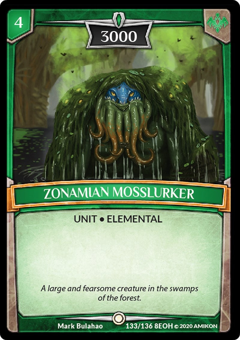 Zonamian Mosslurker (133) [EOH] - Argent Saga TCG Single