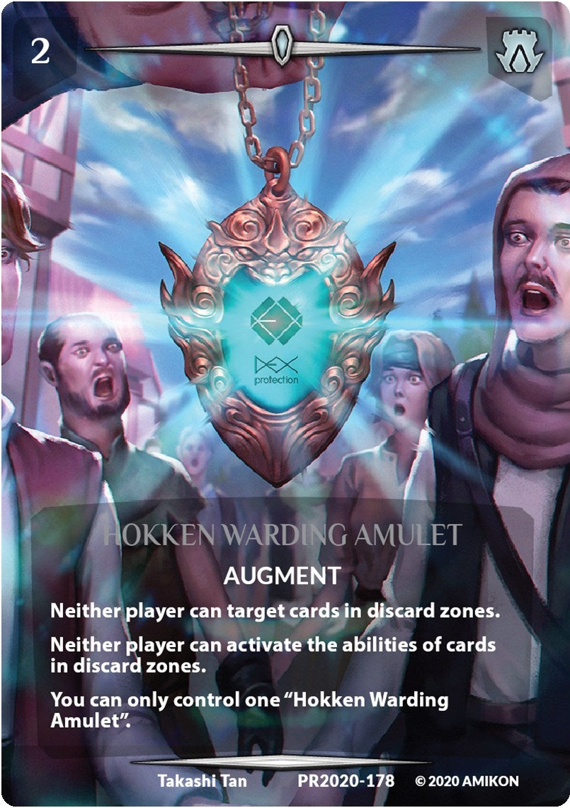 Hokken Warding Amulet (Serial Numbered) (2020178) [PR] - Argent Saga TCG Single