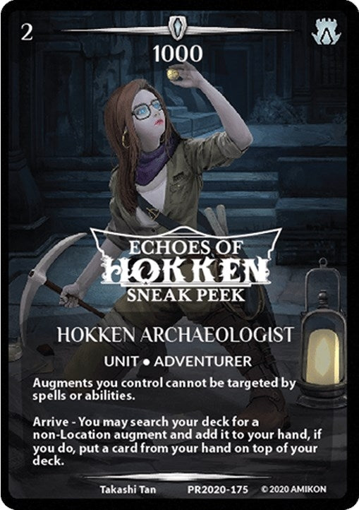 Hokken Archaeologist (Sneak Peek) (2020175) [PR] - Argent Saga TCG Single