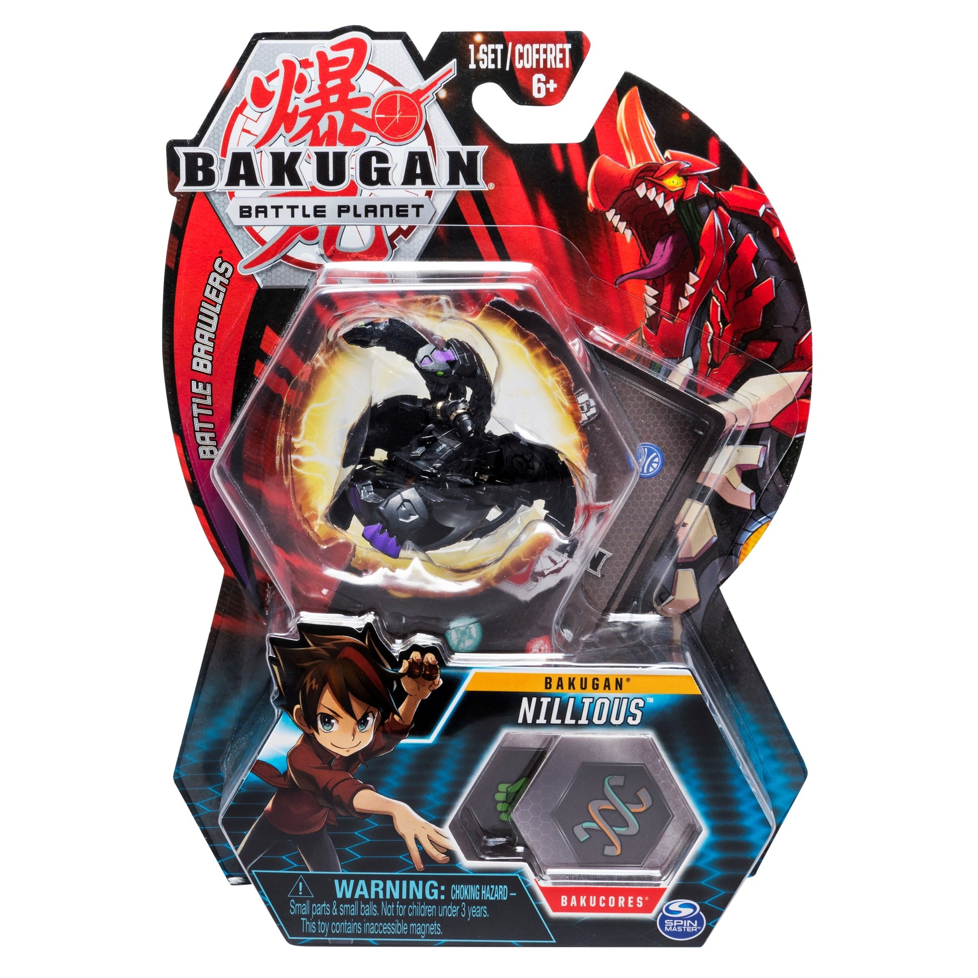 Bakugan Core Pack - Darkus Nillious [BB] - Bakugan TCG Sealed