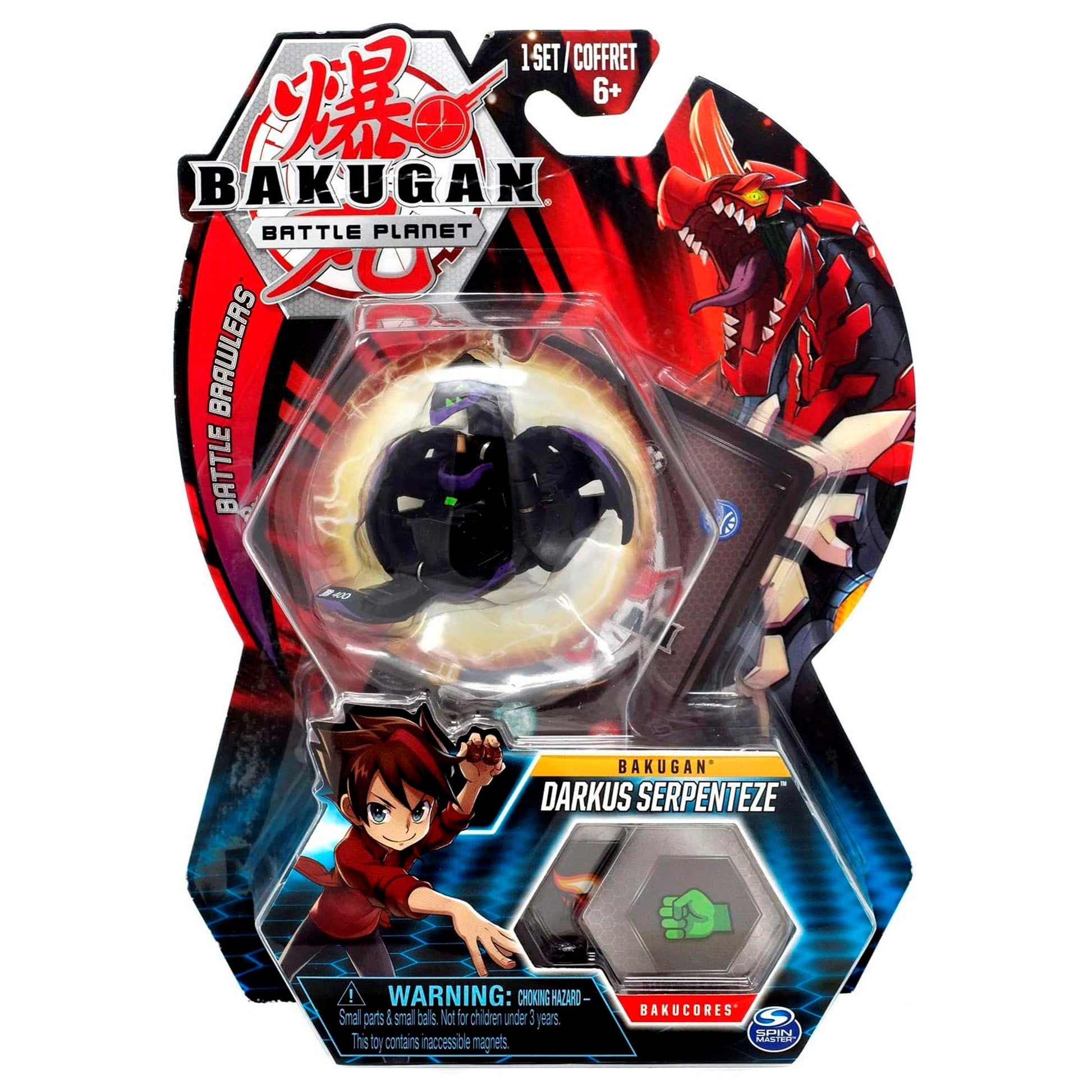 Bakugan Core Pack - Darkus Serpenteze [BB] - Bakugan TCG Sealed