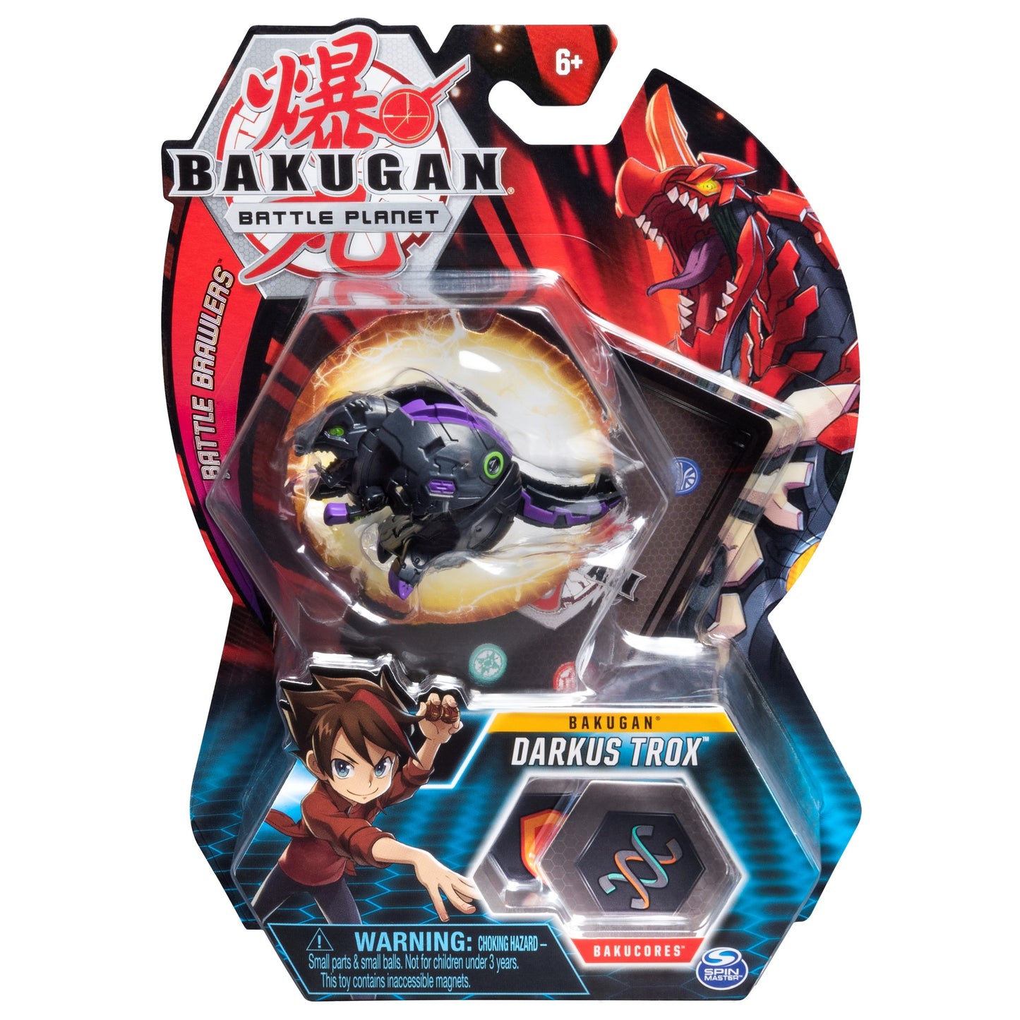 Bakugan Core Pack - Darkus Trox [BB] - Bakugan TCG Sealed