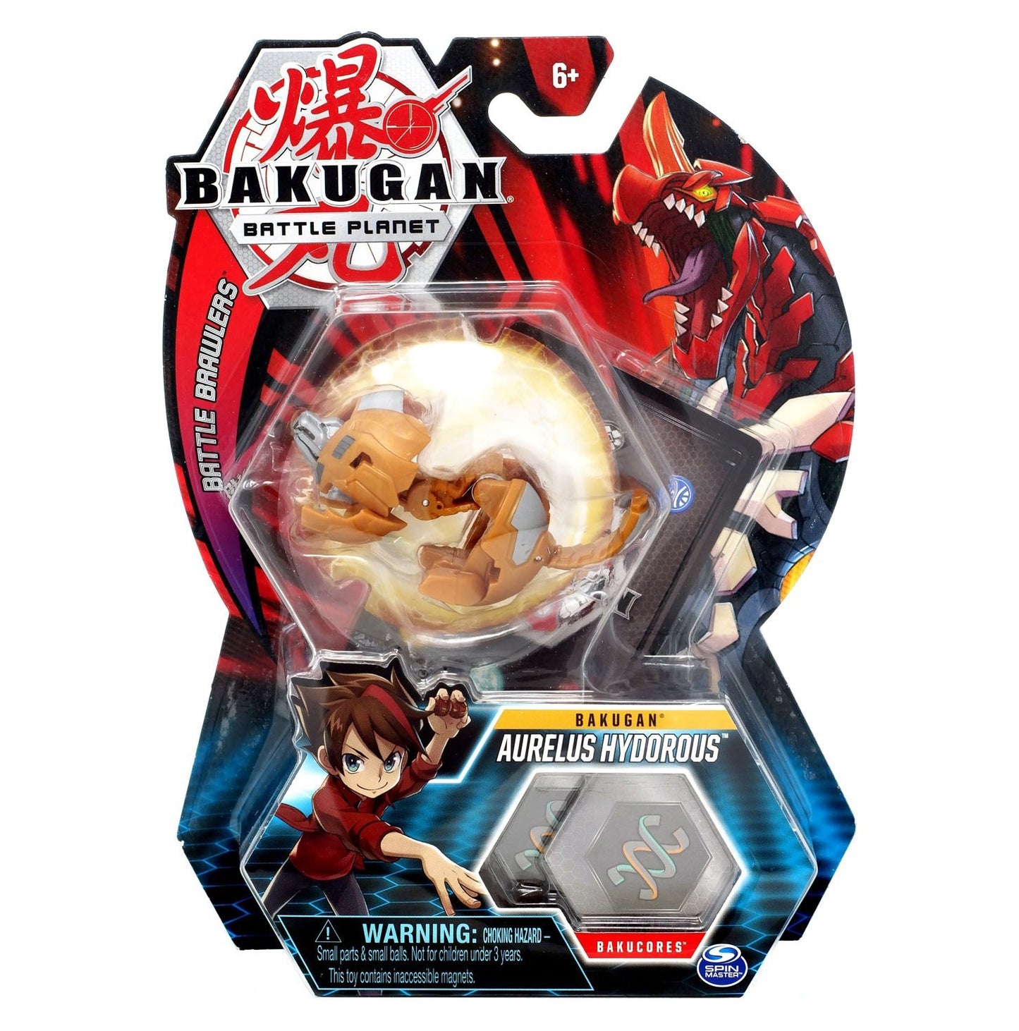 Bakugan Core Pack - Aurelus Hydorous [BB] - Bakugan TCG Sealed