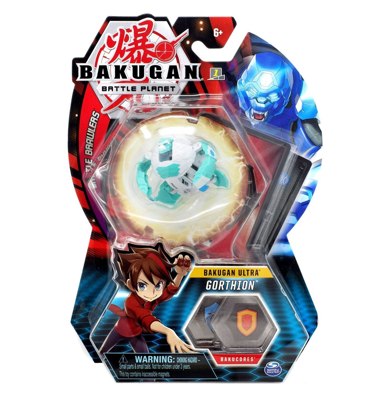 Bakugan Ultra 3-inch Tall Collectible Transforming Creature - Haos Gorthion [BB] - Bakugan TCG Sealed