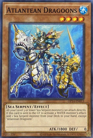 Atlantean Dragoons (14013) (OP14) - YuGiOh Single