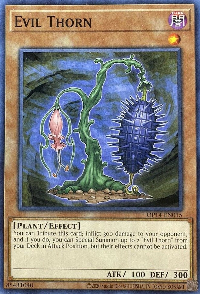 Evil Thorn (14015) (OP14) - YuGiOh Single
