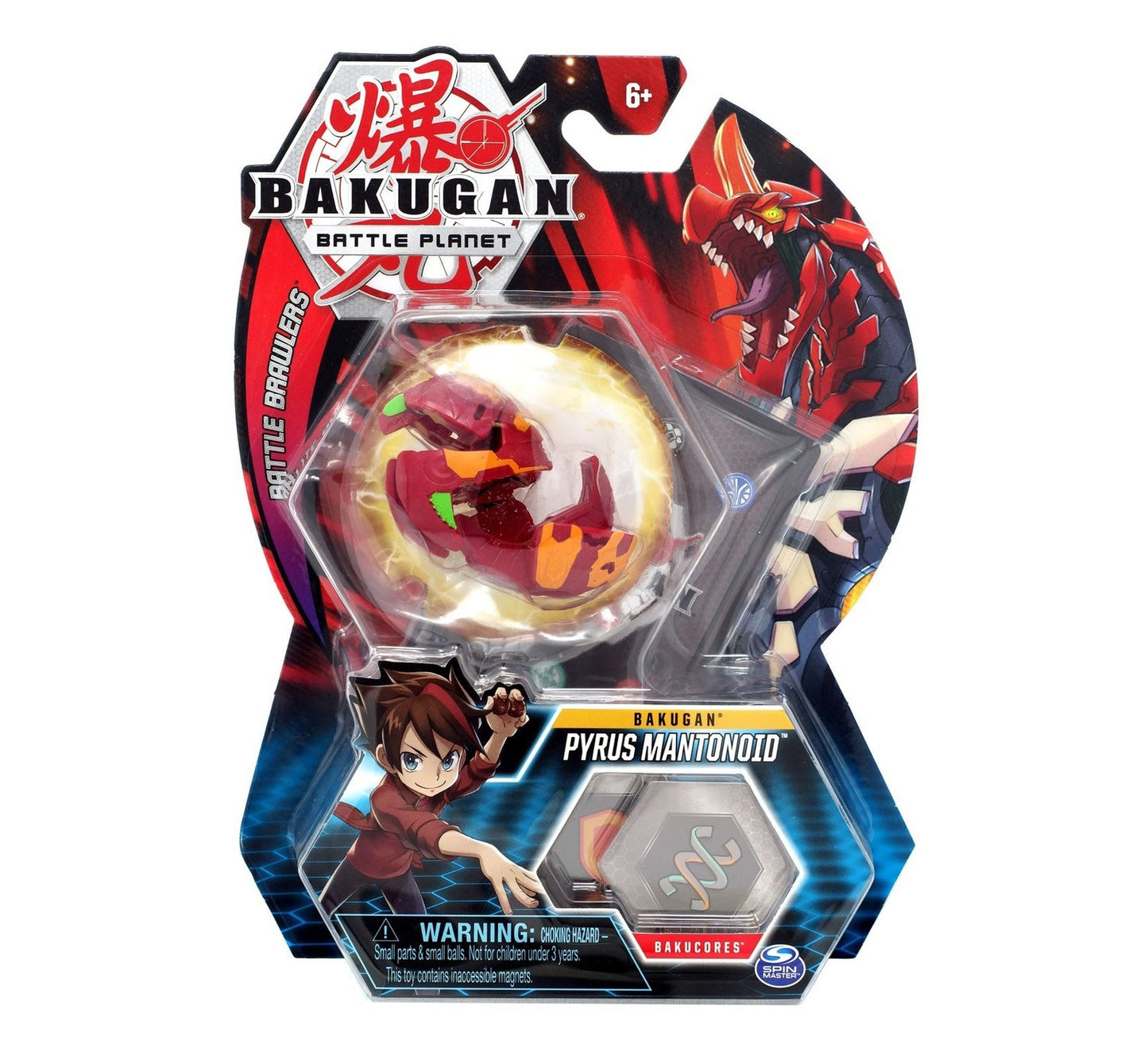 Bakugan Core Pack - Pyrus Mantonoid [BR] - Bakugan TCG Sealed