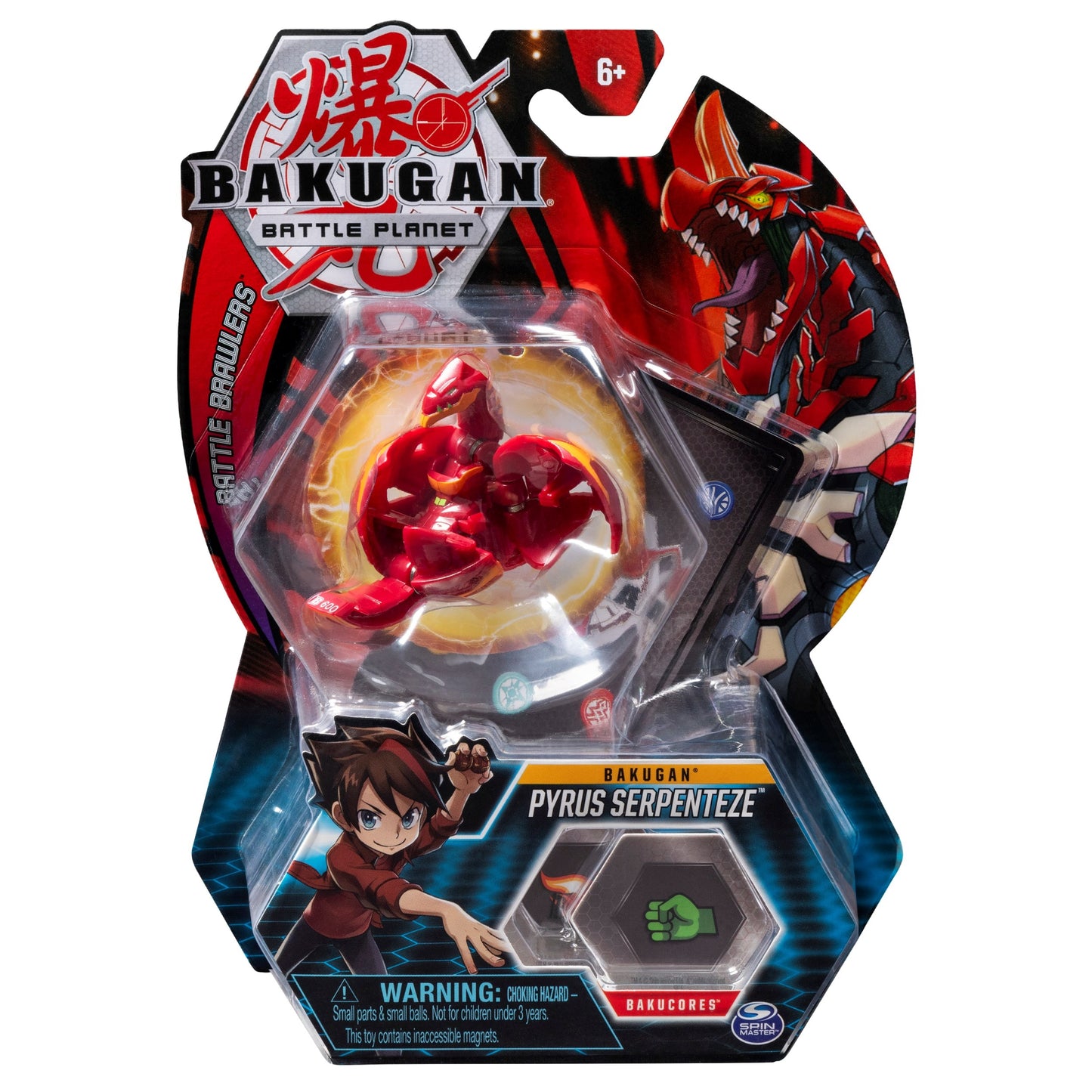 Bakugan Core Pack - Pyrus Serpenteze [BR] - Bakugan TCG Sealed