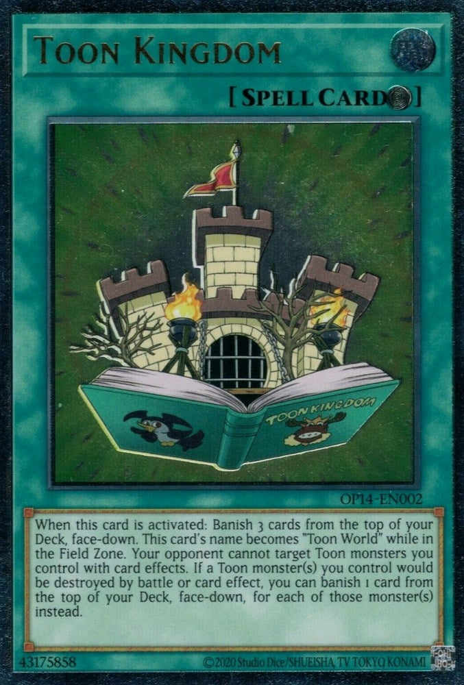 Toon Kingdom (UTR) (14002) (OP14) - YuGiOh Single
