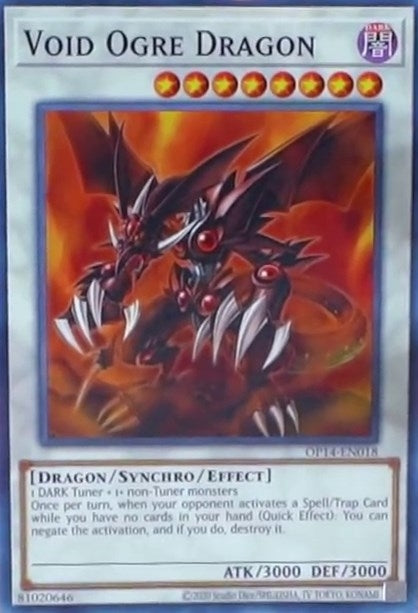 Void Ogre Dragon (14018) (OP14) - YuGiOh Single