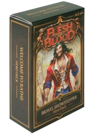 Hero Decks: Welcome to Rathe - Bravo [1st Edition] [BVO] - Flesh and Blood TCG Sealed
