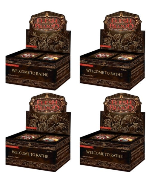 Welcome to Rathe Booster Box Case [Unlimited Edition] [WTR] - Flesh and Blood TCG Sealed