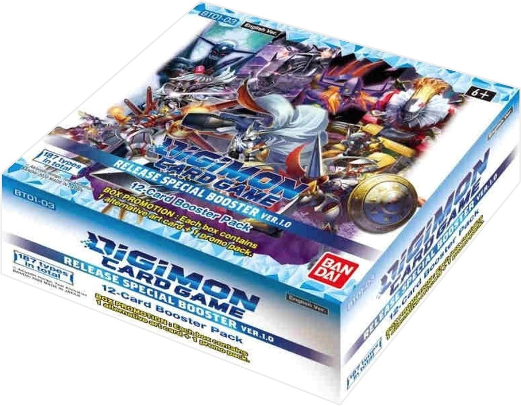 Release Special Booster Ver.1.0 Booster Box [BT01-03] - Digimon Card Game Sealed
