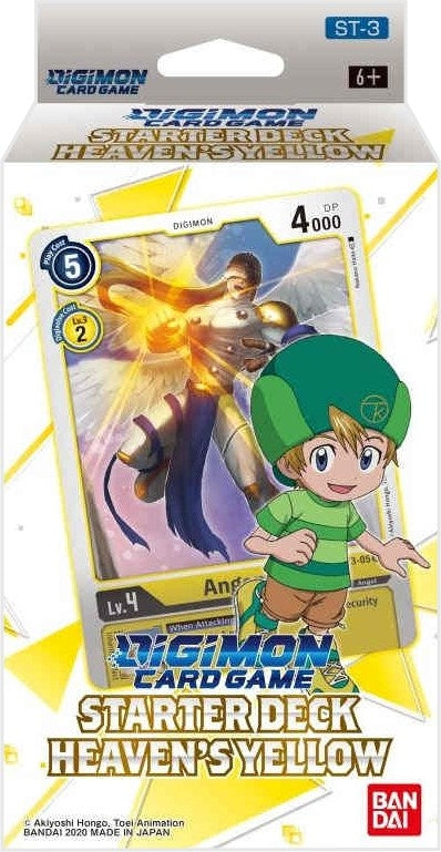 Heaven’s Yellow Starter Deck [ST-3] - Digimon Card Game Sealed