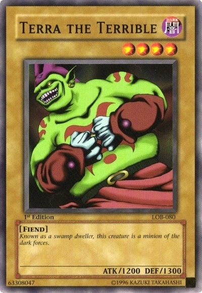 Terra the Terrible (80) (LOB) - YuGiOh Single