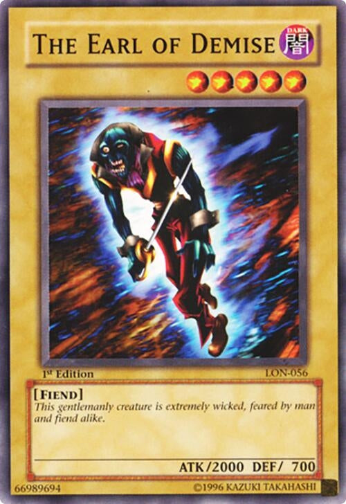 The Earl of Demise (56) - YuGiOh Single