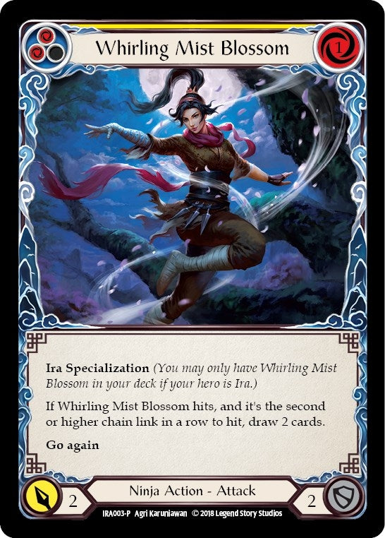 Whirling Mist Blossom (3) [IRA] - Flesh and Blood TCG Single