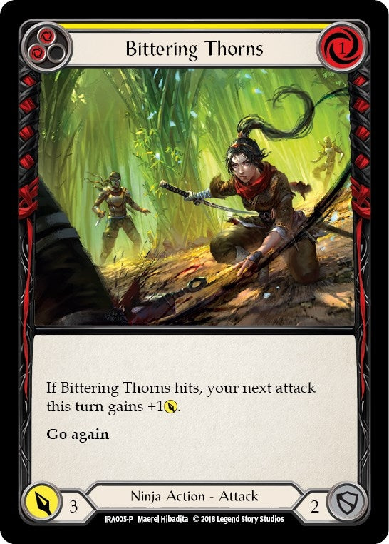 Bittering Thorns (5) [IRA] - Flesh and Blood TCG Single