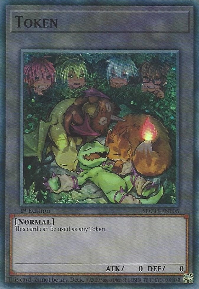 Token: Charmers and their Familiars (5) (SDCH) - YuGiOh Single