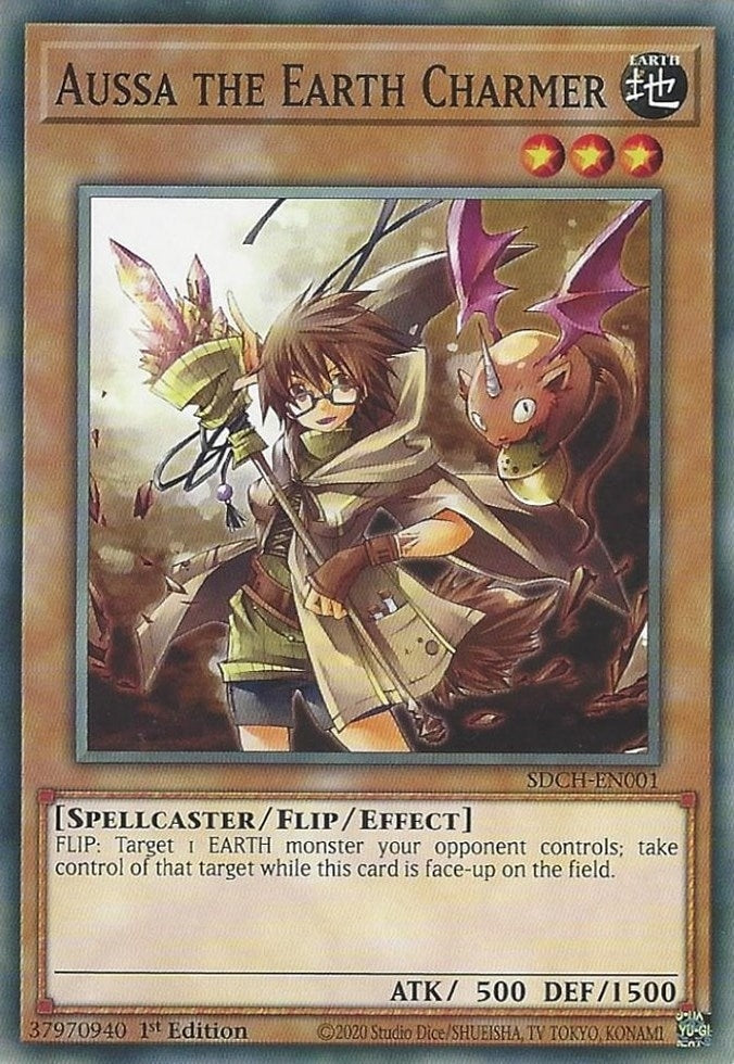 Aussa the Earth Charmer (1) (SDCH) - YuGiOh Single