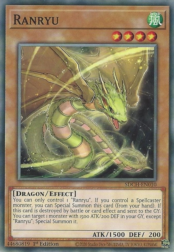 Ranryu (10) (SDCH) - YuGiOh Single