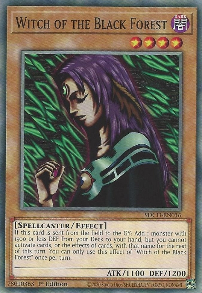 Witch of the Black Forest (16) (SDCH) - YuGiOh Single