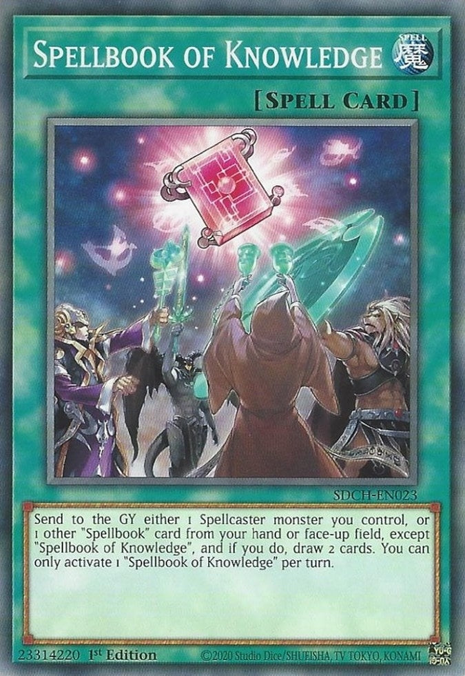 Spellbook of Knowledge (23) (SDCH) - YuGiOh Single