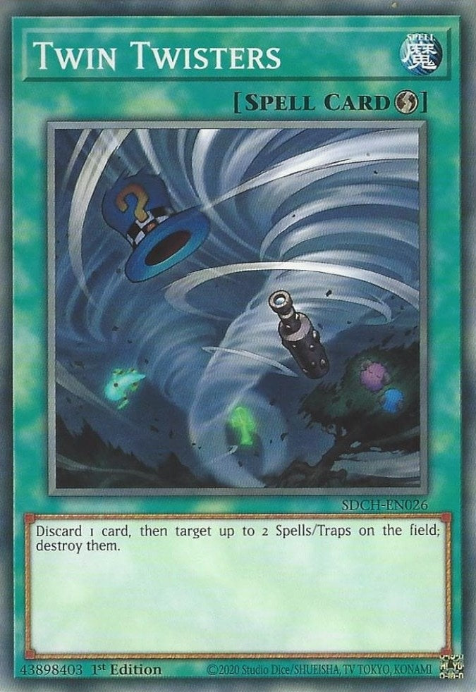 Twin Twisters (26) (SDCH) - YuGiOh Single