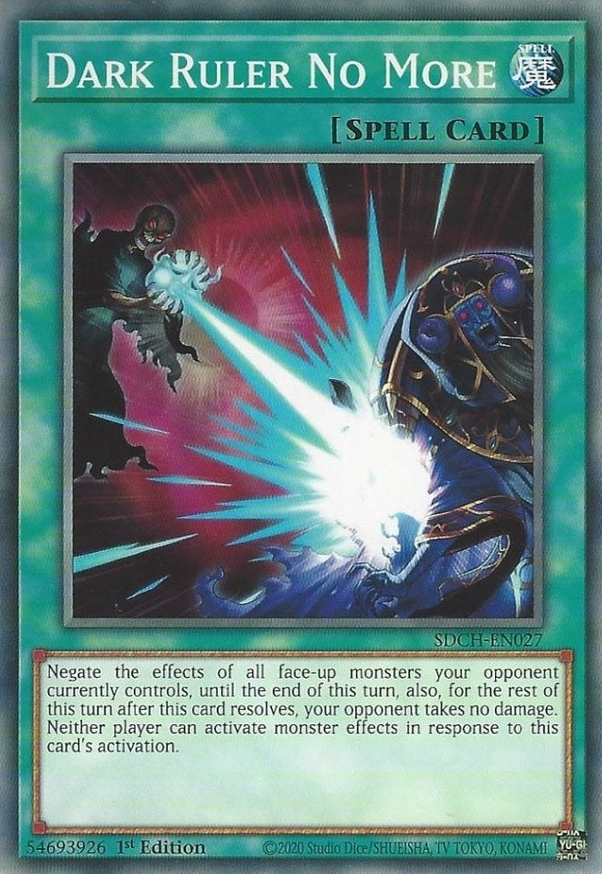 Dark Ruler No More (27) (SDCH) - YuGiOh Single